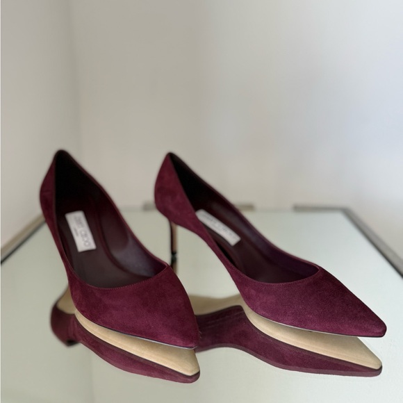 New JIMMY CHOO Romy 60 suede pumps $795 39.5 - Picture 5 of 10